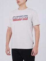 REGULAR FIT MEN'S SHORT SLEEVE T-SHIRT BEIGE
