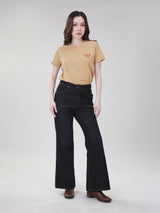 FLARE FIT HIGH RISE REGULAR-BOOTCUT WOMEN'S JEANS DARK INDIGO