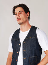 เสื้อกั๊กผู้ชาย คอลเลคชั่น WRANGLER LEGENDS ทรงตรง สียีนส์กลาง