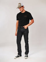 TEXAS TAPER FIT WRANGLER LEGENDS COLLECTION MID RISE REGULAR MEN'S JEANS BLACK