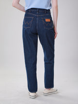 MOM FIT HIGH RISE REGULAR WOMEN'S JEANS DARK INDIGO