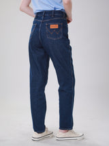 MOM FIT HIGH RISE REGULAR WOMEN'S JEANS DARK INDIGO