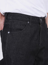 REDDING FIT MID RISE RELAXED MEN'S JEANS BLACK