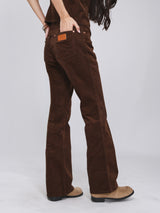 BOOTCUT FIT BEYOND INDIGO COLLECTION HIGH RISE WOMEN'S PANTS BROWN