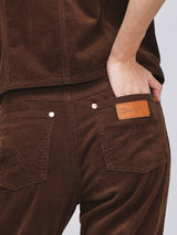 BOOTCUT FIT BEYOND INDIGO COLLECTION HIGH RISE WOMEN'S PANTS BROWN