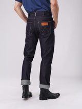 กางเกงยีนส์ (ริมดำ)ผู้ชาย คอลเลคชั่น BEYOND INDIGO GREENSBORO FIT เอวกลาง ทรงตรง สียีนส์ผ้าดิบ
