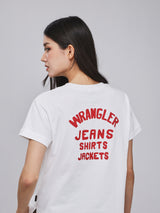 RELAXED FIT BEYOND INDIGO COLLECTION WOMEN'S SHORT SLEEVE T-SHIRT OFF-WHITE