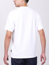 REGULAR FIT MEN'S SHORT SLEEVE T-SHIRT OFF-WHITE