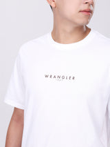 REGULAR FIT MEN'S SHORT SLEEVE T-SHIRT OFF-WHITE
