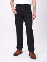 MWZ FIT MID RISE REGULAR MEN'S JEANS BLACK