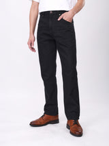 MWZ FIT MID RISE REGULAR MEN'S JEANS BLACK
