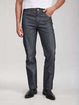 13MWZ FIT RODEO RACING COLLECTION MID RISE REGULAR MEN'S JEANS RAW DENIM