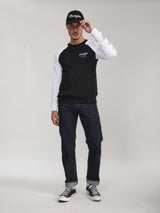 REGULAR FIT RODEO RACING COLLECTION MEN'S LONG SLEEVE T-SHIRT BLACK