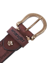 เข็มขัดผู้ชาย สีน้ำตาลเข้ม