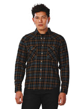 SLIM FIT EVERYDAY WITH WRANGLER COLLECTION MEN'S SHIRT LONG SLEEVE NAVY