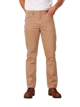กางเกงขายาวผู้ชาย คอลเลคชั่น EVERYDAY WITH WRANGLER 13MWZ FIT เอวกลาง ทรงตรง สีกากี