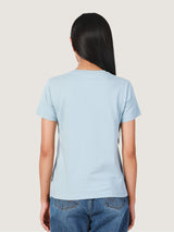 REGULAR FIT EVERYDAY WITH WRANGLER COLLECTION WOMEN'S TEE SHORT SLEEVE BLUE