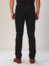 EVERYDAY WITH WRANGLER COLLECTION TEXAS SLIM FIT MID RISE SLIM MEN'S JEANS BLACK