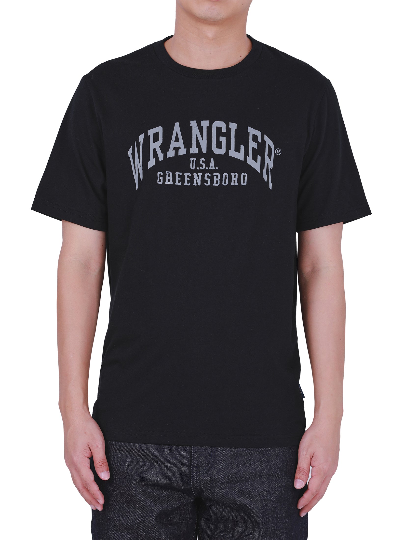Men's Wrangler Shadow Back Graphic T-Shirt-Phantom