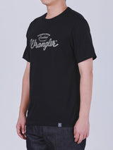 REGULAR FIT EVERYDAY WITH WRANGLER COLLECTION MEN'S TEE SHORT SLEEVE BLACK