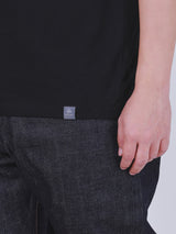 REGULAR FIT EVERYDAY WITH WRANGLER COLLECTION MEN'S TEE SHORT SLEEVE BLACK