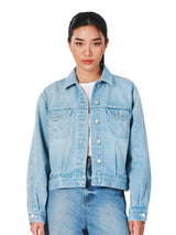 REGULAR FIT EVERYDAY WITH WRANGLER COLLECTION WOMEN'S DENIM JACKET LIGHT INDIGO