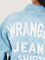 REGULAR FIT EVERYDAY WITH WRANGLER COLLECTION WOMEN'S DENIM JACKET LIGHT INDIGO