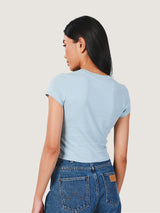 SLIM FIT EVERYDAY WITH WRANGLER COLLECTION WOMEN'S TEE SHORT SLEEVE BLUE
