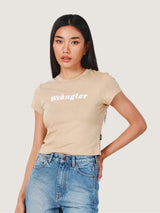 SLIM FIT EVERYDAY WITH WRANGLER COLLECTION WOMEN'S TEE SHORT SLEEVE BLUE