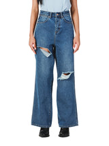 LOOSE FIT EVERYDAY WITH WRANGLER COLLECTION HIGH RISE WOMEN'S JEANS MID INDIGO