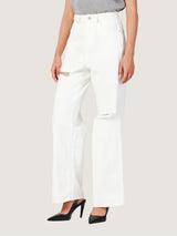 LOOSE FIT EVERYDAY WITH WRANGLER COLLECTION HIGH RISE WOMEN'S JEANS OFF-WHITE