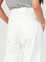 LOOSE FIT EVERYDAY WITH WRANGLER COLLECTION HIGH RISE WOMEN'S JEANS OFF-WHITE