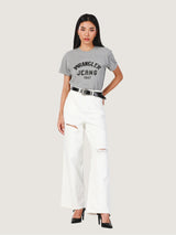 LOOSE FIT EVERYDAY WITH WRANGLER COLLECTION HIGH RISE WOMEN'S JEANS OFF-WHITE