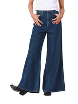 WIDE LEG FIT EVERYDAY WITH WRANGLER COLLECTION MID RISE WOMEN'S JEANS DARK INDIGO