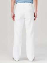 กางเกงยีนส์ผู้ชาย คอลเลคชั่น EVERYDAY WITH WRANGLER TEXAS FIT เอวกลาง ทรงตรง สีขาว