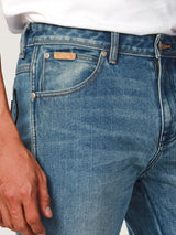 TEXAS TAPER FIT EVERYDAY WITH WRANGLER COLLECTION MID RISE REGULAR MEN'S JEANS LIGHT INDIGO