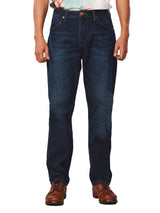 FRONTIER FIT EVERYDAY WITH WRANGLER COLLECTION MID RISE COMFORT MEN'S JEANS MID INDIGO