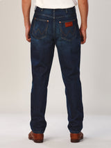 FRONTIER FIT EVERYDAY WITH WRANGLER COLLECTION MID RISE COMFORT MEN'S JEANS MID INDIGO