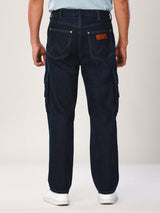 FRONTIER FIT EVERYDAY WITH WRANGLER COLLECTION MID RISE COMFORT MEN'S JEANS DARK INDIGO