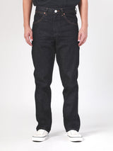 กางเกงยีนส์ผู้ชาย MWZ FIT เอวกลาง ทรงตรง สียีนส์ผ้าดิบ