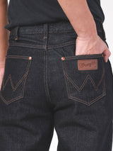 กางเกงยีนส์ผู้ชาย MWZ FIT เอวกลาง ทรงตรง สียีนส์ผ้าดิบ