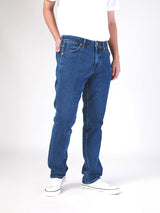 GREENSBORO FIT MID RISE REGULAR MEN'S JEANS LIGHT INDIGO