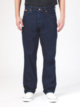 กางเกงยีนส์ผู้ชาย TEXAS FIT เอวกลาง ทรงตรง สียีนส์เข้ม