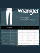 GREENSBORO FIT MID RISE REGULAR MEN'S JEANS BLACK