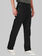 MWZ FIT MID RISE REGULAR MEN'S JEANS BLACK