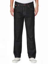 กางเกงยีนส์ผู้ชาย TEXAS FIT เอวกลาง ทรงตรง สียีนส์เข้ม