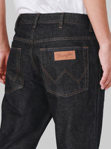 กางเกงยีนส์ผู้ชาย TEXAS FIT เอวกลาง ทรงตรง สียีนส์เข้ม