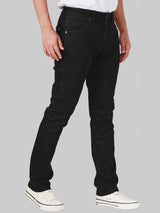 VEGAS FIT MID RISE SKINNY MEN'S JEANS BLACK
