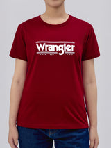 REGULAR FIT WOMEN'S SHORT SLEEVE T-SHIRT RED