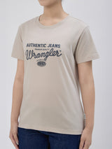 REGULAR FIT WOMEN'S SHORT SLEEVE T-SHIRT OFF-WHITE